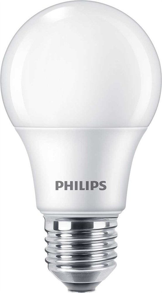 PHILIPS Светодиодная лампа Philips E27 7W = 65W нейтральный дневной свет Essential