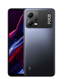 Xiaomi POCO X5 5G Black (22111317PG), 16,9 cm (6.67") 20:9 2400 x 1080, 2x2.2 ГГц Cortex-A76 6x1.7 ГГц Cortex-A55, 8 Core, 6 GB, 128 GB, 48 МП+8 МП+2 МП/13Mpix, 2 Sim, 2G, 3G, LTE, BL v5.1, WiFi 802.11 a/b/g/n/ac, NFC, A-GPS, GALILEO, BEIDOU, GLONASS, GPS 45011-mrv