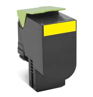 Lexmark Жёлтый картридж с тонером сверхвысокой ёмкости для CX510x, LRP (4K) 80C8XY0-mrv - фото 2017125