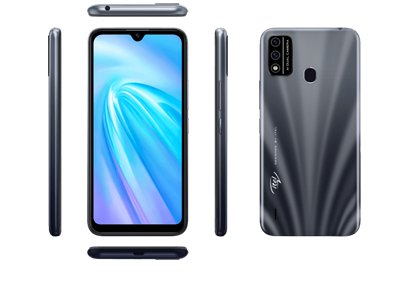 Itel L6006 A48 Black, 6.1'' 18:9 1560x720, 1.4GHz, 4 Core, 2GB RAM, 32GB, up to 128GB flash, 5Mpix AF+0.08Mpix/5Mpix, 2 Sim, 2G/3G/4G,  GPS, A-GPS, Glonass, BT v4.2, WiFi 802.11 a/b/g/n, Micro-USB, 3000mAh, Android 10.0 Go, 178g, 156 ммx77.8 ммx9,46 мм A48 L6006 Black-mrv - фото 2019436
