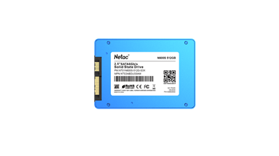 NeTac Твердотельный накопитель Netac N600S 2.5 SATAIII 3D NAND SSD 512GB, R/W up to 540/490MB/s 5Y NT01N600S-512G-S3X-mrv - фото 2020039