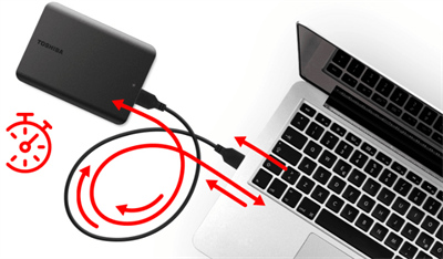 TOSHIBA Внешний жесткий диск TOSHIBA Canvio Basics HDTB510EK3AA 1TB 2.5" USB 3.2 Gen 1 black (аналог HDTB410EK3AA) HDTB510EK3AA-mrv - фото 2023298
