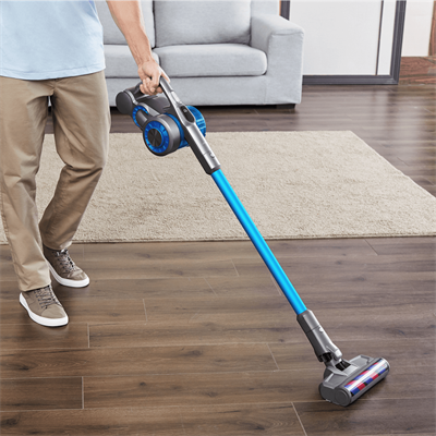 Jimmy Пылесос вертикальный Jimmy Cordless Vacuum Cleaner JV85 Graphite+Blue с зарядной станцией и адаптером модели ZD24W300060U JV85-mrv1 - фото 2062788