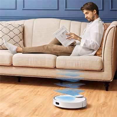Viomi Робот-пылесос Viomi Robot Vacuum V3 Max White V-RVCLM27A-mrv - фото 2070539