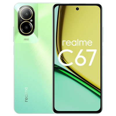 REALME СМАРТФОН REALME RMX3890 (realme C67) 6+128 ГБ ЦВЕТ:ЗЕЛЕНЫЙ ОАЗИС (GREEN) C67_RMX3890_Green 6+128-mrv - фото 2101310