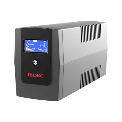 DKC Линейно-интерактивный ИБП ДКС серии Info LCD, 600 ВА/360 Вт, 1/1, 3xIEC C13, USB + RJ45, LCD, 1x7Aч INFOLCD600I-mrv - фото 2298667