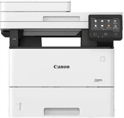Canon МФУ  Canon i-SENSYS MF553dw (A4, Printer/ Scanner/ Copier/FAX/ DADF/Duplex, 1200 dpi, Mono, 43  ppm, 1 Gb,  800 Mhz DualCore, tray 100+250 pages, LCD Color (12,7 см), USB 2.0, RJ-45, WIFI, пусковой картридж) - фото 2333567