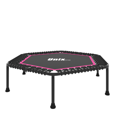 Батут спортивный UNIX Line FITNESS Lite Pink (130 cm),  TR130FITWHP TR130FITWHP-munix - фото 2344575