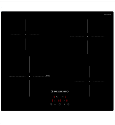 Встраиваемая панель электрическая индукционная 60 см DELVENTO V60I74S100 V60I74S100-mdlv - фото 2350852