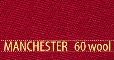 Сукно Manchester ш1,98м Red 280487-NScprt - фото 2569770