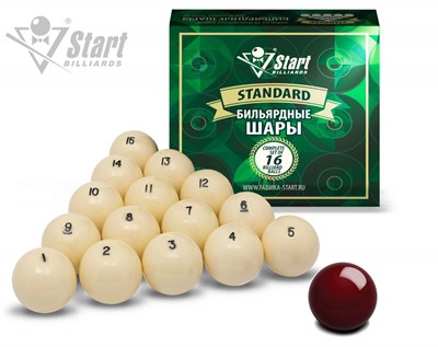 Шары Start Billiards РП 60мм 797403 278333-NScprt - фото 2569857