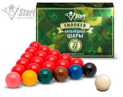 Шары Classic Snooker 52,4мм, 102 280474-NScprt - фото 2569867