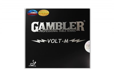 Накладка для ракетки GAMBLER VOLT M HARD 2.1MM RED 308554-NScprt - фото 2571394