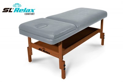 Массажный стол Relax Comfort серая кожа (№6) 319871-NScprt - фото 2587540