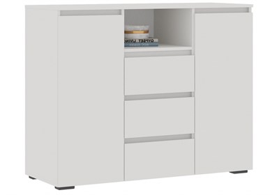 Комод Элла КМ 01 белый / белый 547968-mwdvl