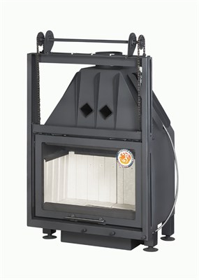 Каминная топка ЭкоКамин АЛЬФА 700K с контргрузом 4408-mkspnmkkov - фото 2646521