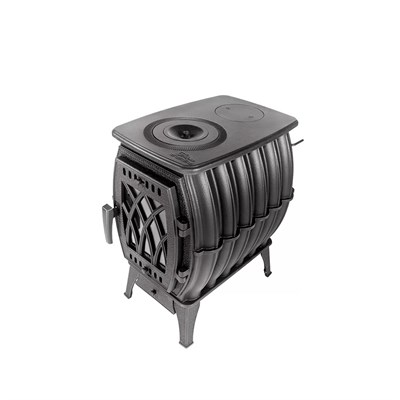 Печь-камин ProMetall Бахта 2020 черная 15636-mkspnmkkov - фото 2648246