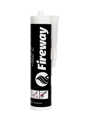 Герметик FW жаростойкий 310 ml Premium +1500 C Sealant черный 7779-mkspnmkkov - фото 2648791