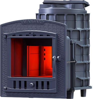 Чугунная банная печь Гефест Авангард ЗК 24 П2 25185-mkspnmkkov - фото 2648968