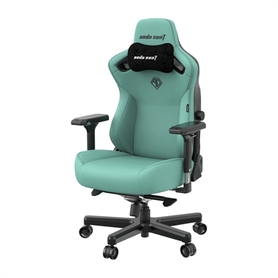 Andaseat Кресло игровое Anda Seat Kaiser 3, цвет зелёный, размер L (120кг), материал ПВХ (модель AD12) AD12YDC-L-01-E-PV/C-mrv - фото 3038501