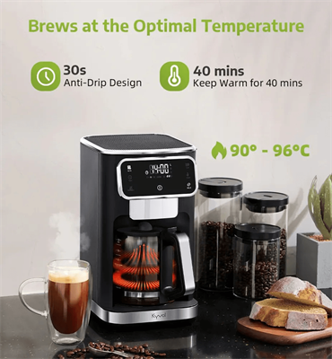 Kyvol Кофеварка Kyvol High-Temp Drip Coffee Maker CM052 CM-DM100A-mrv1 - фото 3041537