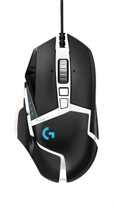 Logitech Мышь игровая Logitech G502 SE HERO (BLACK AND WHITE SE) (M/N: M-U0047) 910-005729-mrv1 - фото 3042009