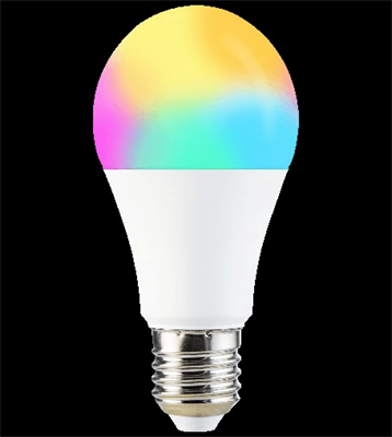 Moes Светодиодная лампа MOES Smart LED Bulb Wi-Fi, E27, 7 Вт, 630 Лм Холодный белый WB-TDA7-RCW-E27-mrv - фото 3042104