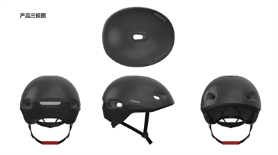 Xiaomi Шлем защитный Xiaomi Commuter Helmet (Black) M MCH01NEB (QHV4008GL) X23123-mrv - фото 3043735