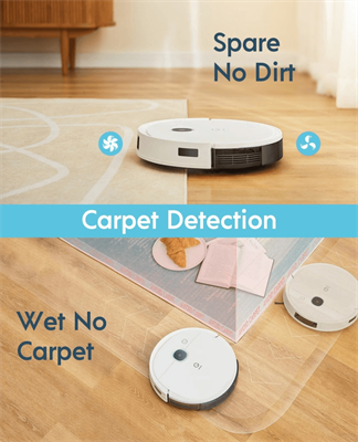 YEEDI YDVN11 Робот-пылесос YEEDI Robot Vacuum Vac 2 Pro White K950-mrv4 - фото 3044786