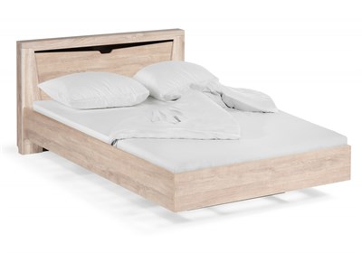 Двуспальная кровать Магантия 160х200 с ПМ парящая дуб баррик 564779-mwdvl - фото 3100545