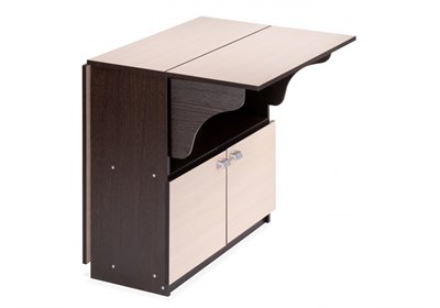 Стол-книжка Симоне венге / дуб молочный 474292-mwdvl - фото 3100622