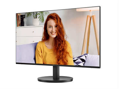 AOC Монитор LCD 27'' 16:9 1920х1080(FHD) IPS, nonGLARE, 100 Hz, 250 cd/m2, H178°/V178°, 1300:1, 20М:1, 16.7M, 4ms, HDMI, USB-C, USB-Hub, Tilt, Speakers, Black 27B3CA2-mrv - фото 3141335