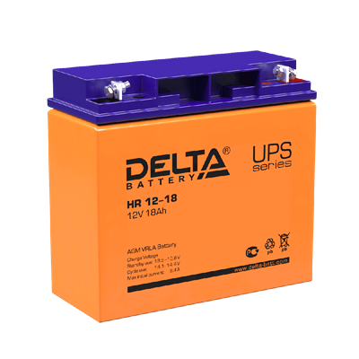 Delta Аккумуляторная батарея DELTA BATTERY HR 12-18 HR 12-18-mrv