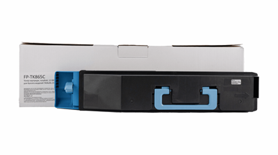 F+ Тонер-картридж F+ imaging, голубой, 12 000 страниц, для Kyocera моделей TASKalfa 250ci/300ci (аналог TK-865C /1T02JZCEU0), FP-TK865C FP-TK865C-mrv - фото 3144582