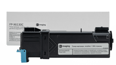 F+ Тонер-картридж F+ imaging, голубой, 1 900 страниц, для Xerox моделей Phaser 6130 (аналог 106R01282), FP-X6130C FP-X6130C-mrv - фото 3145053