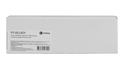 F+ Тонер-картридж F+ imaging, желтый, 2 000 страниц, для Xerox моделей Phaser 6140 (аналог 106R01483), FP-X6140Y FP-X6140Y-mrv - фото 3145089