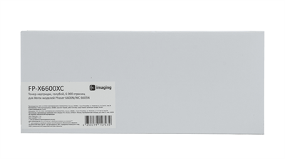 Fplus Тонер-картридж голубой, 6 000 страниц, для Xerox моделей Phaser 6600N/WC 6605N (аналог 106R02233), FP-X6600XC FP-X6600XC-mrv - фото 3145800