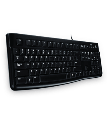 Logitech Клавиатура Logitech K120 (арт. 920-002583, M/N: Y-U0009) С КИРИЛЛИЦЕЙ 920-002583-mrv1 - фото 3147259