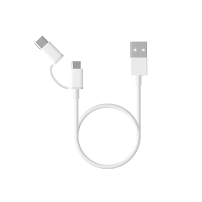 Xiaomi Кабель Mi 2-in-1 USB Cable Micro-USB to Type C  30см SJX02ZM (SJV4083TY) X15304-mrv - фото 3148992