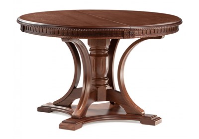 Деревянный стол Нозеан круглый миланский орех 615232-mwdvl - фото 3212400