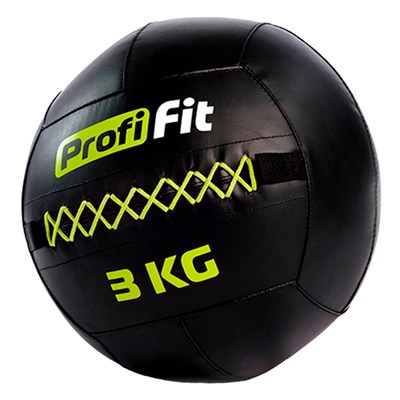 Медицинбол набивной (Wallball) PROFI-FIT 3 кг b161073e-e4b8-11e9-943d-00155d686700-tmzspr - фото 3245711