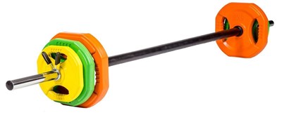 Штанга для аэробики и комплект дисков (1,25-2,5-5 кг) PROFI-FIT арт-k1js8q0i44wd-tmzspr - фото 3245914