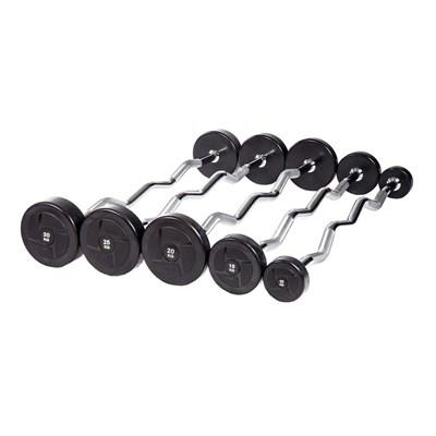 Набор изогнутых обрезиненных штанг (шаг 5 кг, 5 шт) PROFI-FIT 10-30 кг e9f07dfd-d612-11e6-93f1-00155d686700-tmzspr