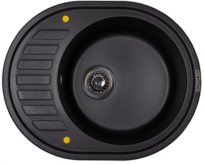 Кухонная мойка Ecoshtein KREIS OV 620 Антрацит mZGSH4250055651252 - фото 3553874