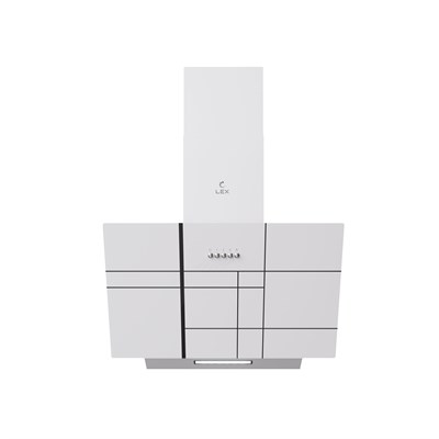 Вытяжка кухонная наклонная LEX MOZA 600 R1 White spLEXCHTI000419 - фото 3706411