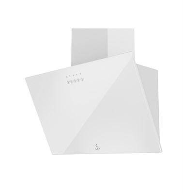 Вытяжка кухонная наклонная LEX MOZA 600 White spLEXCHTI000398 - фото 3707511
