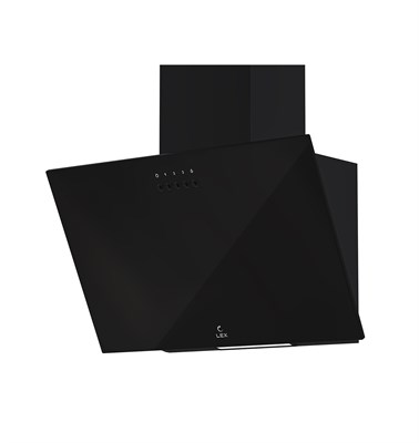 Вытяжка кухонная наклонная LEX MOZA 600 Black spLEXCHTI000397 - фото 3707515