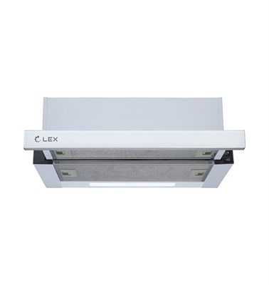 Вытяжка кухонная встраиваемая LEX HERMES G 600 WHITE spLEXCHAT000104 - фото 3708046