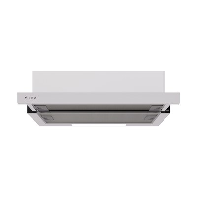 Вытяжка кухонная встраиваемая LEX HERMES 600 WHITE spLEXCHAT000102 - фото 3708048