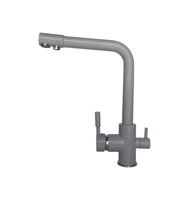 Смеситель для кухонной мойки LEX Biferno Space Gray spLEXRULE000048 - фото 3711919